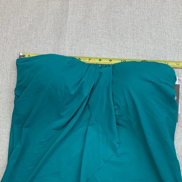 VINCE CAMUTO Women Convertible Adjustable Tankini Swimsuit Top Size M - Picture 7 of 10